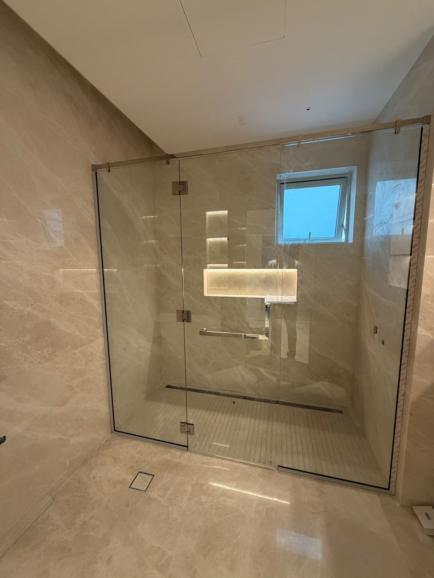Marble bathroom