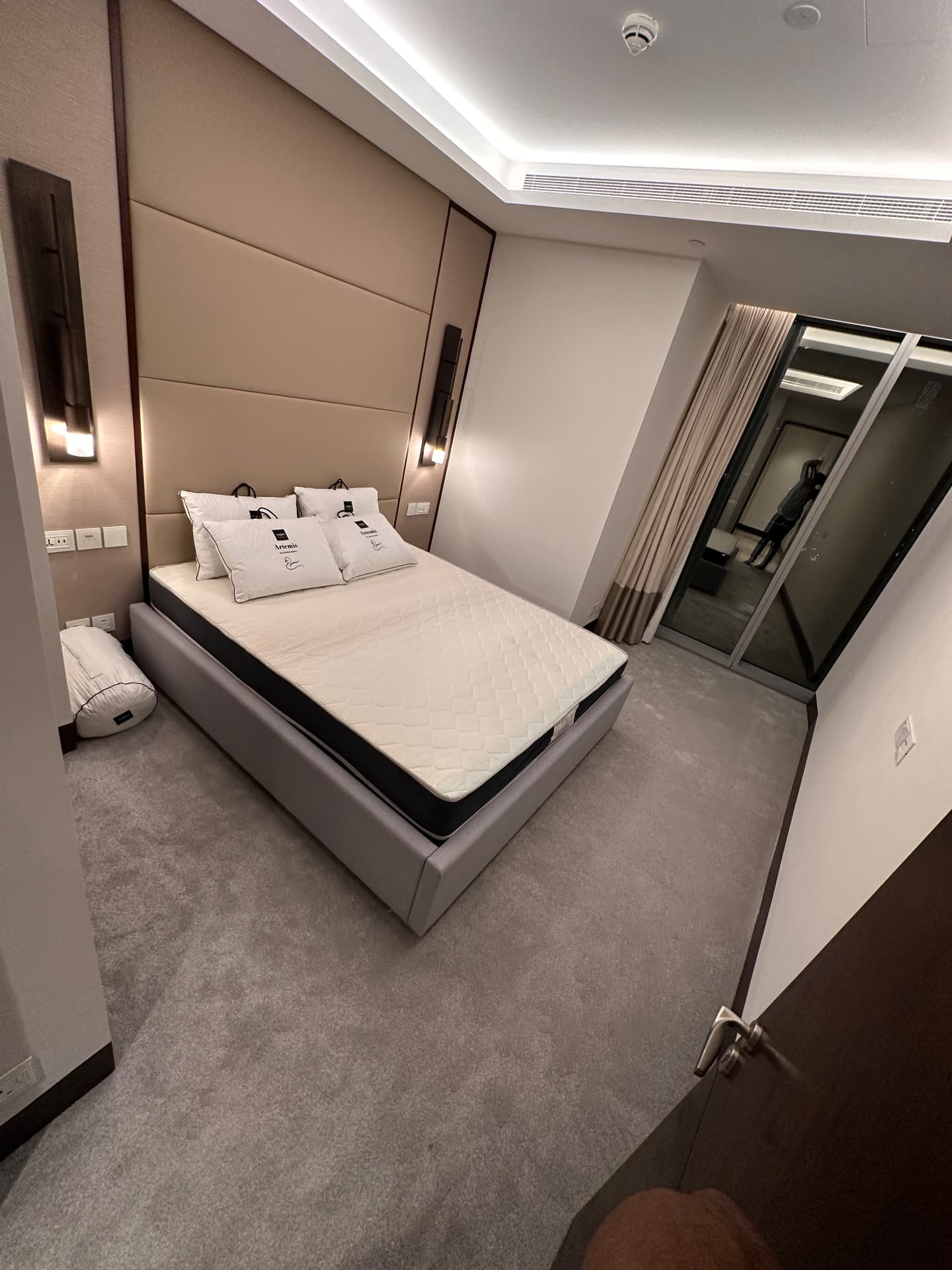 Padded wall bedroom