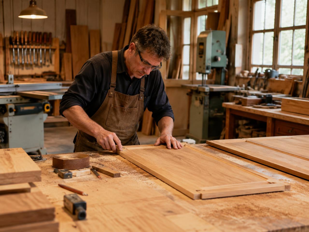 Craftsman in the Spazio Vivo workshop